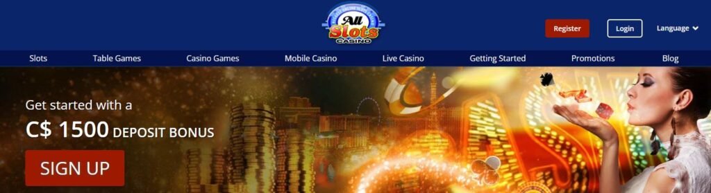 all slots casino canada