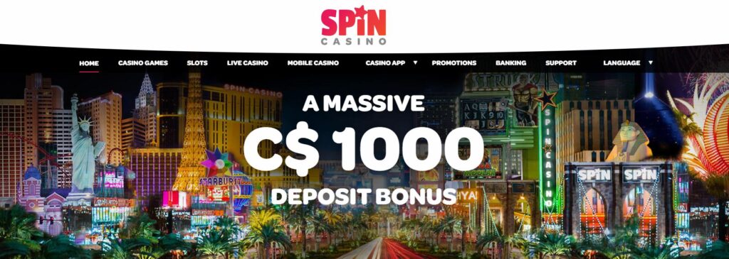 spin casino ca